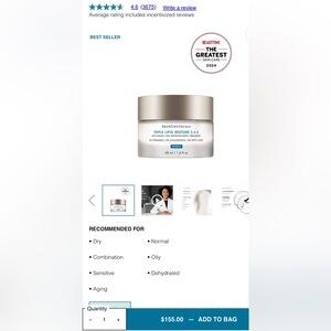 Skinceuticals anti aging face treatment